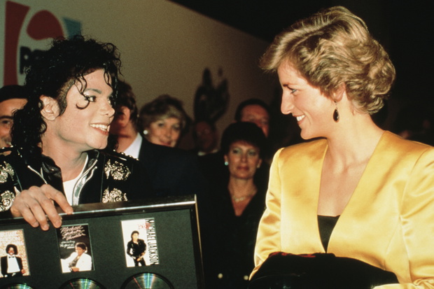 Diana With Michael Jackson