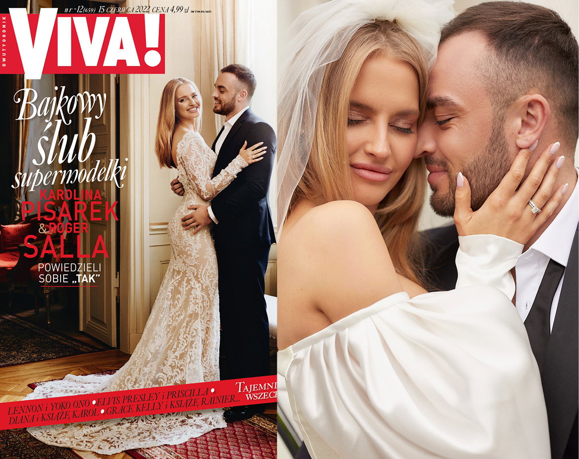 Karolina Pisarek, Roger Salla, VIVA! czerwiec 2022, 12/2022, jamnik z okładką - poziom