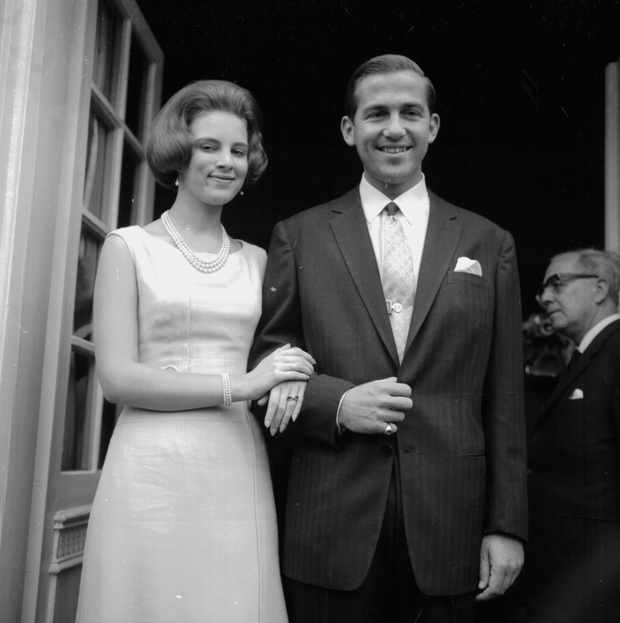King Constantine And Princess Anne Marie