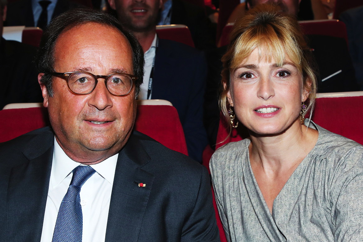 Francois Hollande, Julie Gayet, 12 Angouleme French-Speaking Film Festival, Angouleme, Francja, 20.08.2019 rok