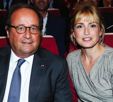 Francois Hollande, Julie Gayet, 12 Angouleme French-Speaking Film Festival, Angouleme, Francja, 20.08.2019 rok