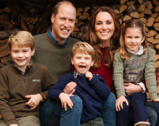 kate i william z rodziną2