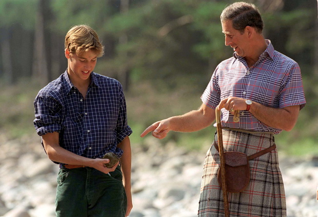 Charles And William Joking