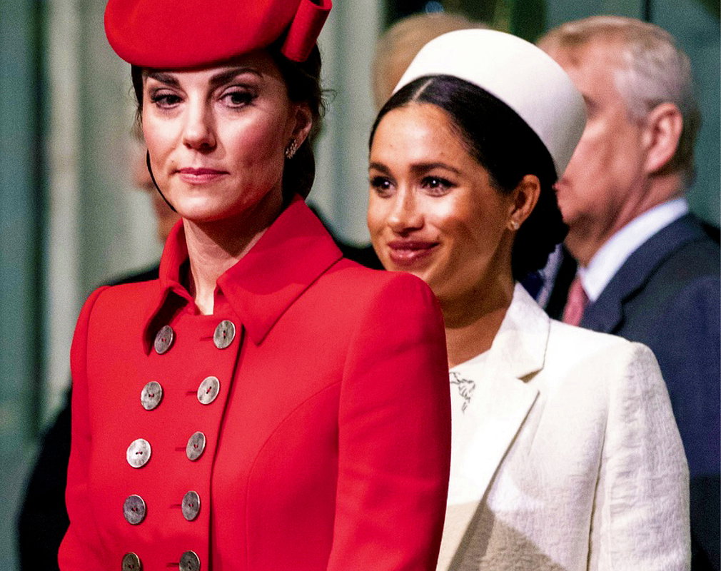 księżna Meghan, księżna Kate