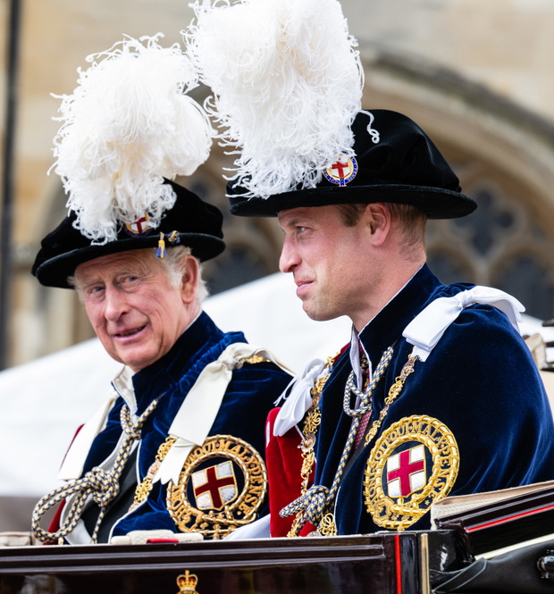 The Order Of The Garter Service At Windsor Castle
