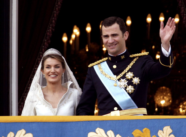 Royal Wedding Between Prince Felipe of Spain and Letiza Ortiz