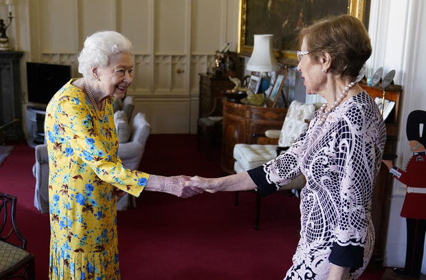 Audiences With The Queen At Windsor Castle