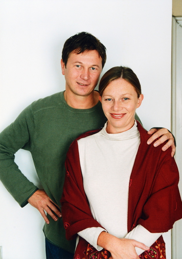 Piotr Cyrwus i zona Maja Berelkowska