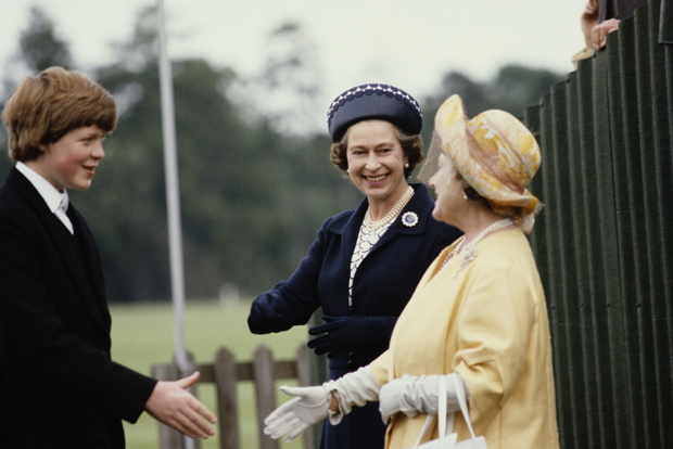 Queen At Eton Tea Party