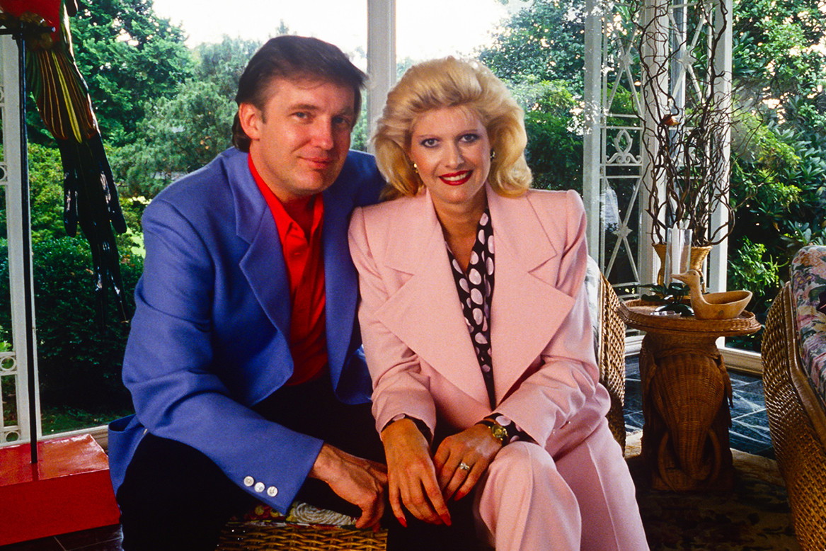 Donald Trump, Ivana Trump, Greenwich, około 1987 roku