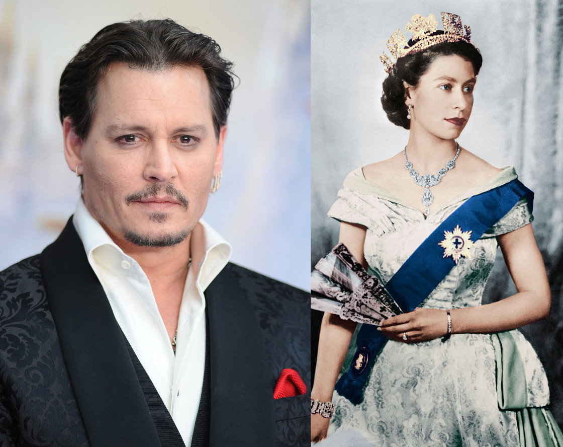 Królowa Elżbieta, Johnny Deep