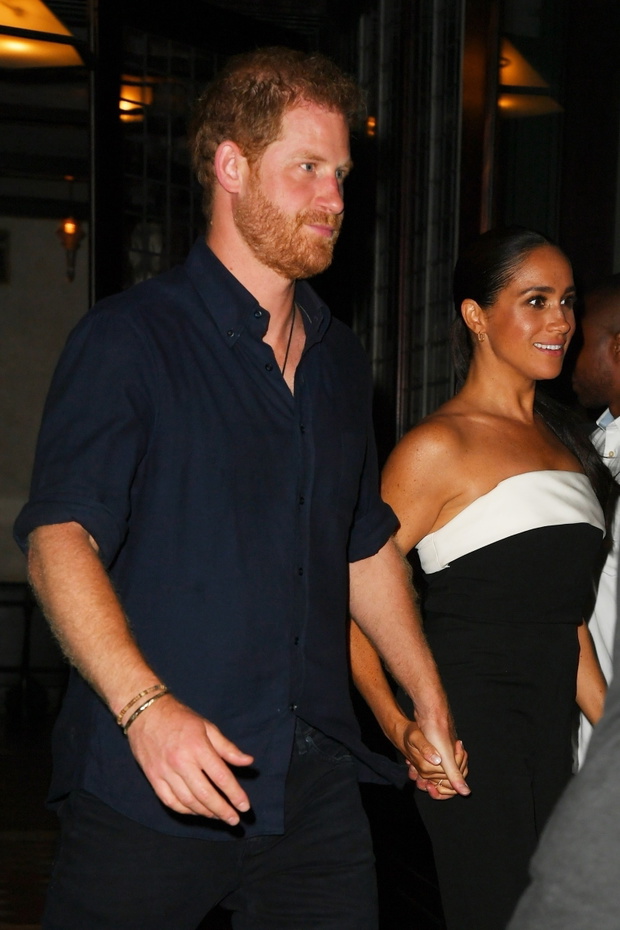 *PREMIUM-EXCLUSIVE* Meghan Markle and Prince Harry seen at Locanda Verde for dinner