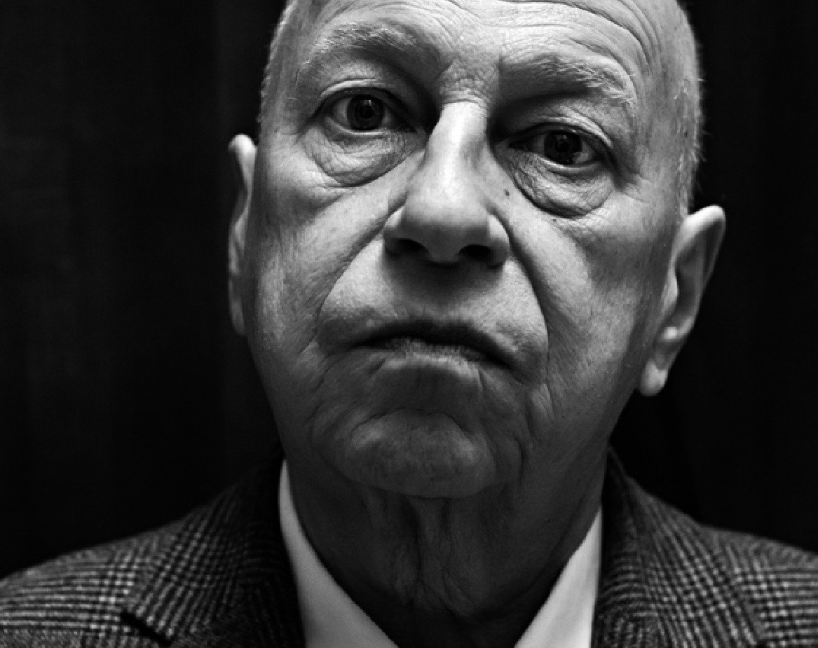 Jerzy Stuhr, VIVA! styczeń 2012, 2/2012, czarno-białe