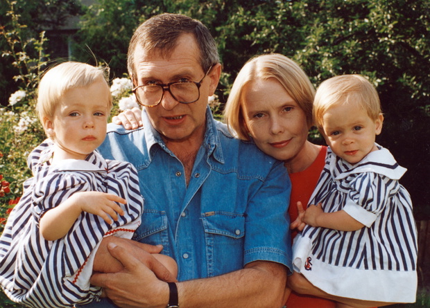 Aktorka Ewa Blaszczyk z rodzina
