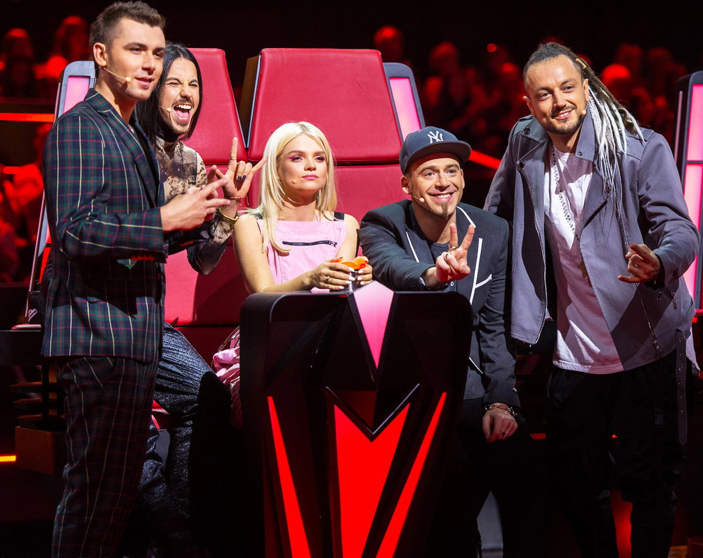Jurorzy The Voice of Poland 10: Margaret, Kamil Bednarek, Michał Szpak, Tomson i Baron