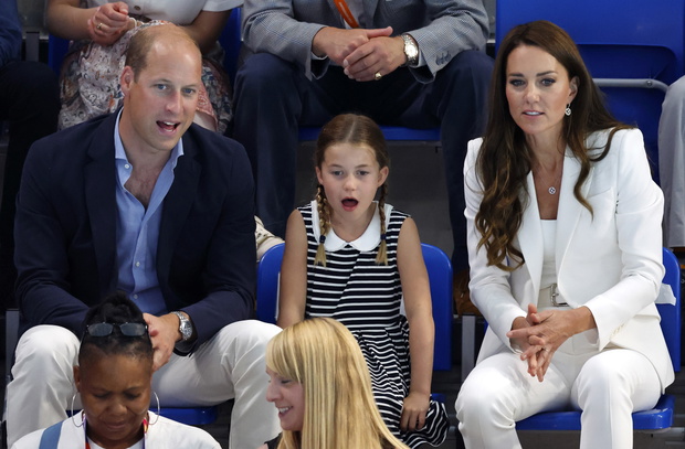 Members Of The British Royal Family Attend The Commonwealth Games