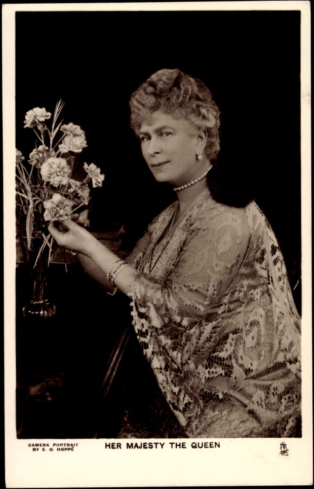 Ak Her Majesty Queen Mary, Konigin Maria von Teck, England;