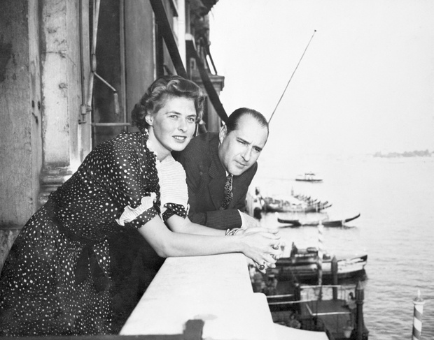 Ingrid Bergman and Roberto Rossellini