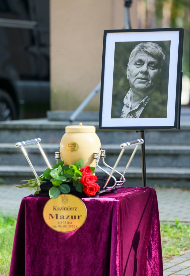 Pogrzeb Kazimierza Mazura