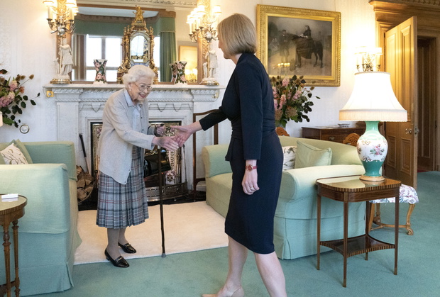 Queen Elizabeth Receives Outgoing And Incoming PMs At Balmoral