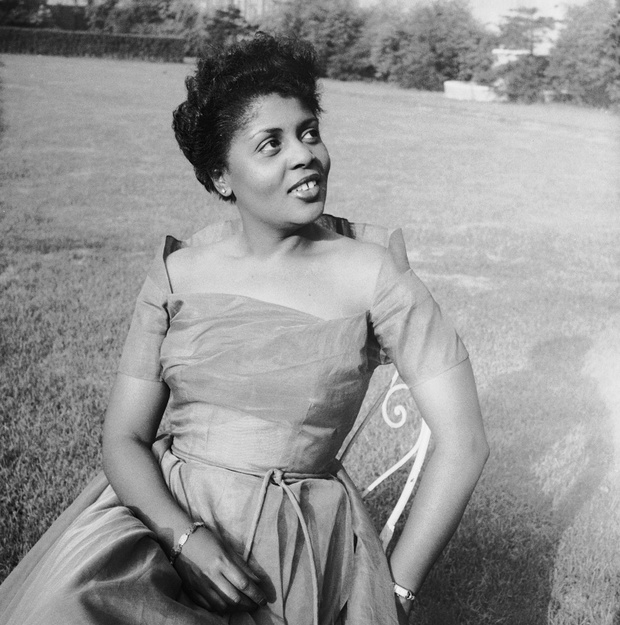 Lucille Armstrong Sitting in a Chair