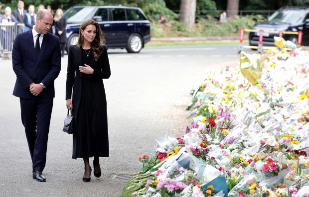 The Prince And Princess Of Wales Visit Sandringham