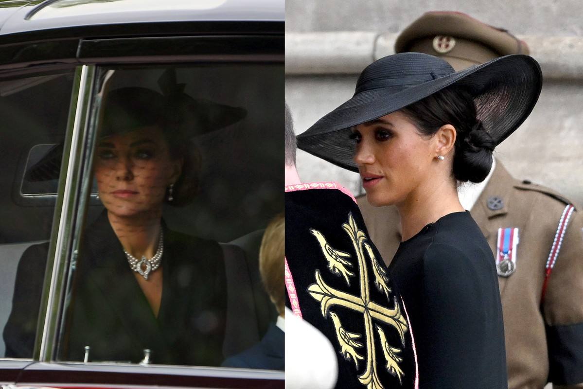 Księżna Kate i księżna Meghan