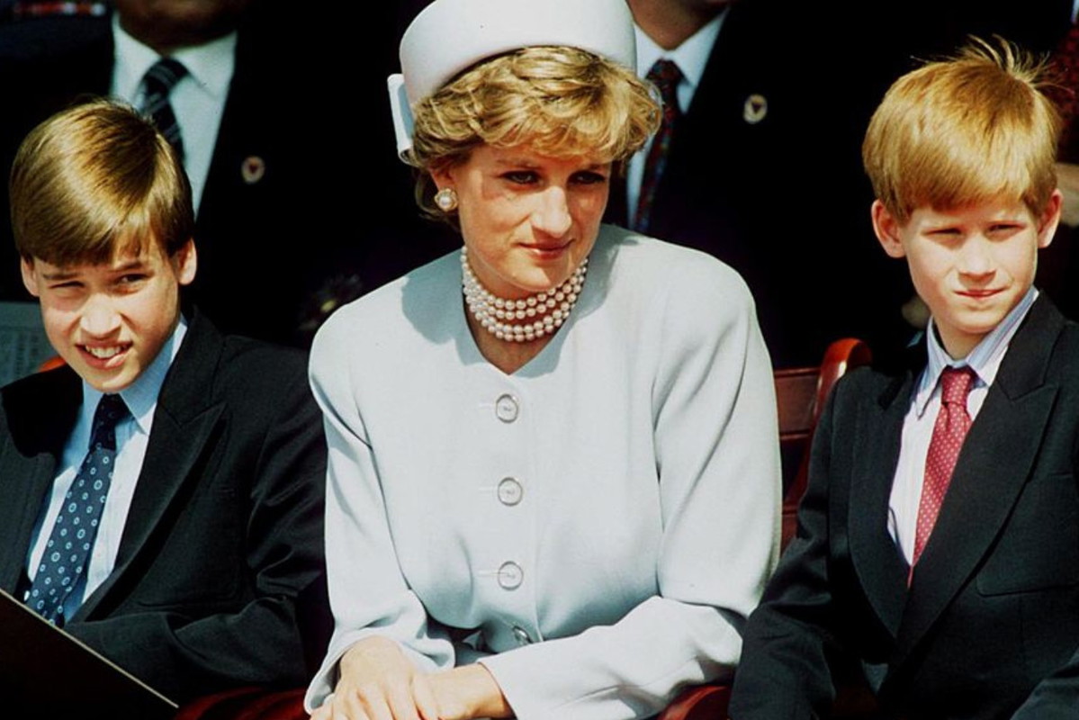 Diana, William, Harry