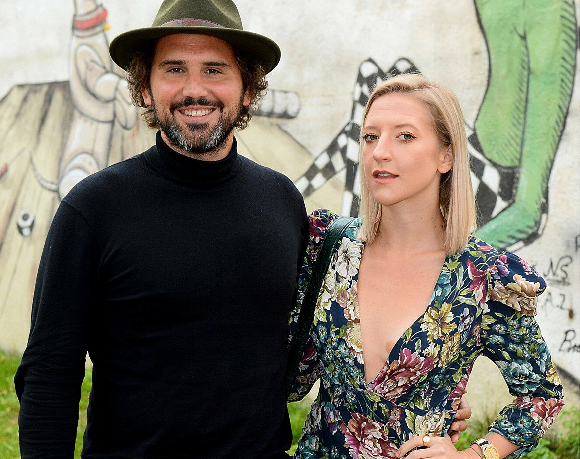 Lara Gessler, Piotr Szeląg, Warszawa, prezentacja kolekcji THECADESS, 17.10.2019 rok