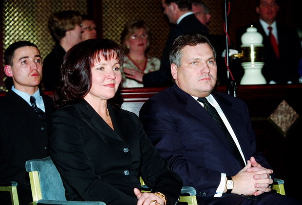Jolanta Kwasniewska Aleksander Kwasniewski