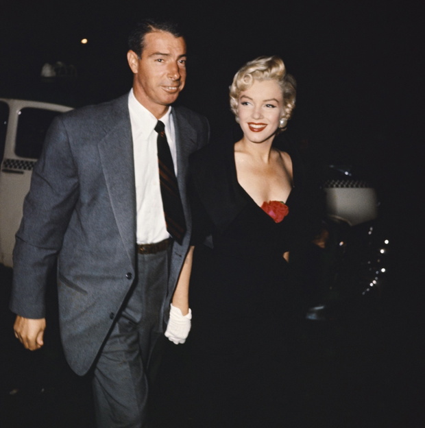 Marilyn Monroe and Joe DiMaggio, 1954