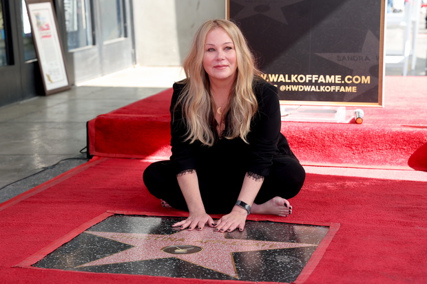 Christina Applegate Honored With Star On The Hollywood Walk Of Fame