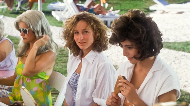 Jennifer Grey and Jane Brucker
