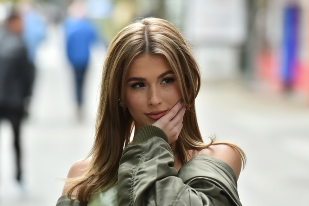 Roksana W?giel    przed studiem Dzie? dobry TVN