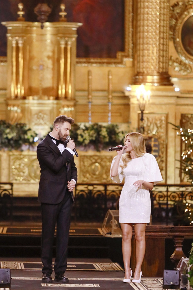 scena z: Roksana Węgiel, Grzegorz Hyży, SK:, , fot. Gałązka/AKPA