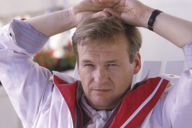 Portrait de Jerzy Skolimowski à Cannes en 1984