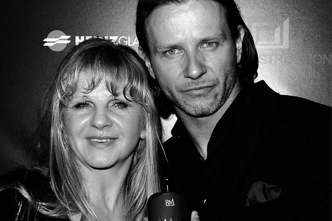 Radosław Majdan, mama Halina Majdan, Warszawa, 29.09.2011 rok