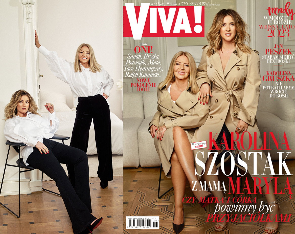 Karolina Szostak, mama, Maryla Szostak, VIVA! 5/2023