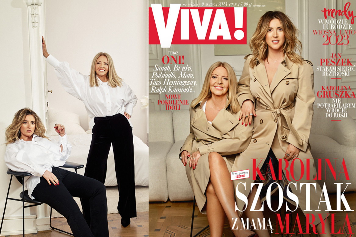 Karolina Szostak, mama, Maryla Szostak, VIVA! 5/2023