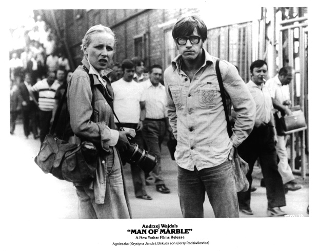 Krystyna Janda And Jerzy Radziwilowicz In 'Man Of Marble'
