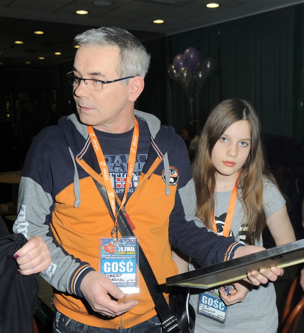Robert Janowski z corka Tola Janowska