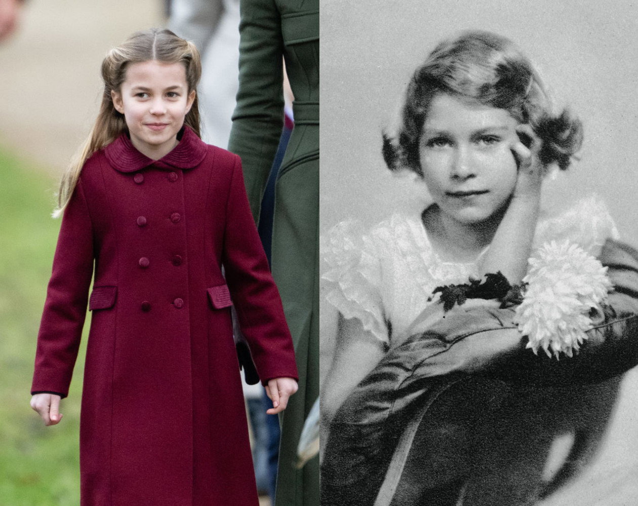 Królowa Elżbieta, księżniczka Charlotte