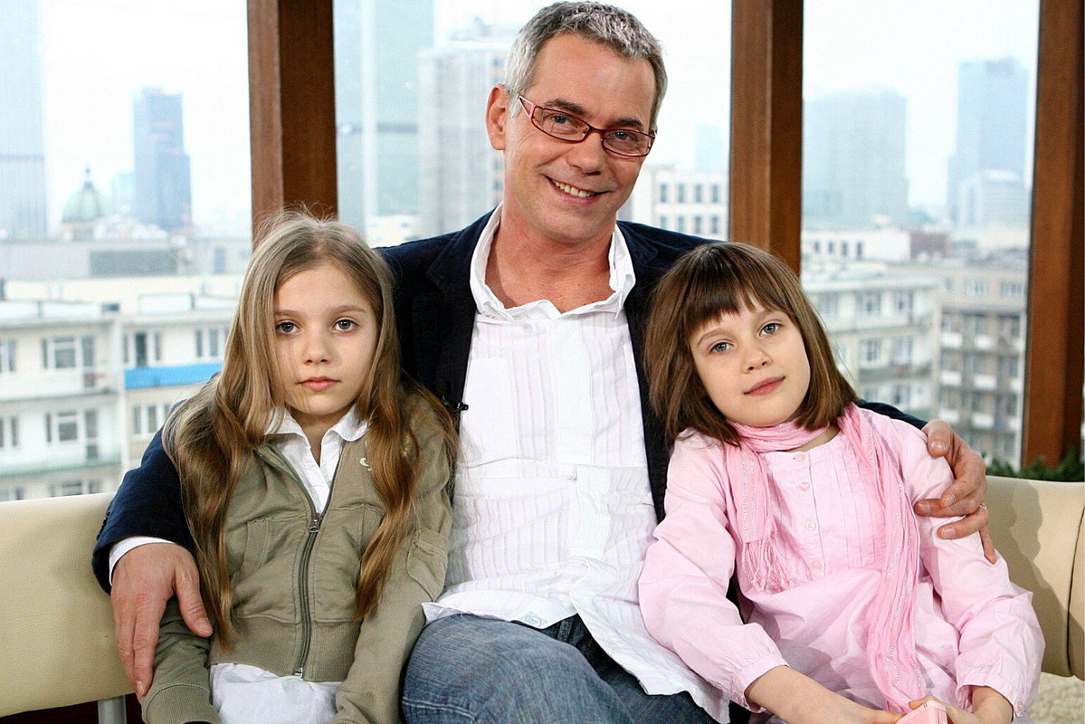 EN_00157229_0096, Robert Janowski, córki, relacja z córkami Dzień dobry tvn, 2008
