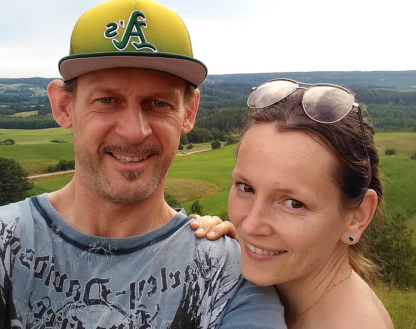 Michał Wójcik, Janina Włudarczyk, partnerka Michała Wójcika