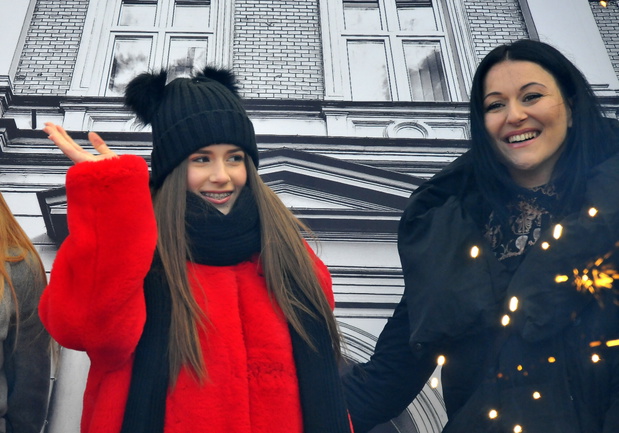 Powitanie Roksany W?giel zwyci??czyni Eurowizji Junior 2018
