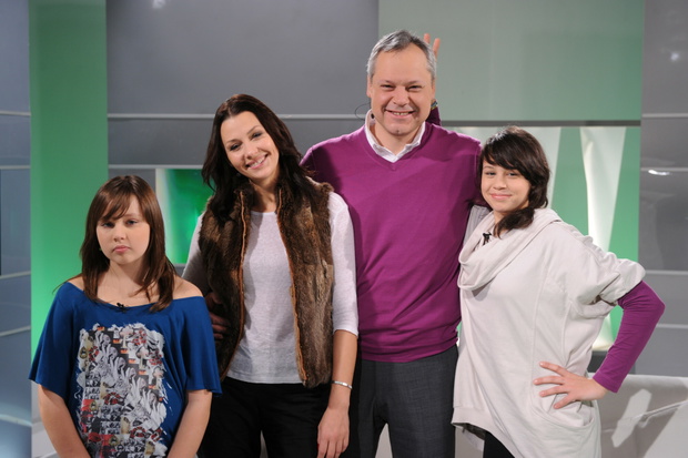 Na planie programu "Grunt to rodzinka" w Polsat Cafe