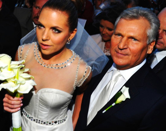 Aleksandra Kwaśniewska, Aleksander Kwaśniewski, dzień ślubu córki prezydenta, 22.09.2012 rok
