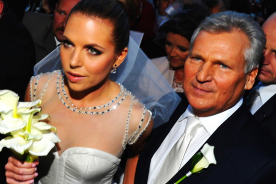 Aleksandra Kwaśniewska, Aleksander Kwaśniewski, dzień ślubu córki prezydenta, 22.09.2012 rok