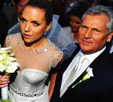 Aleksandra Kwaśniewska, Aleksander Kwaśniewski, dzień ślubu córki prezydenta, 22.09.2012 rok