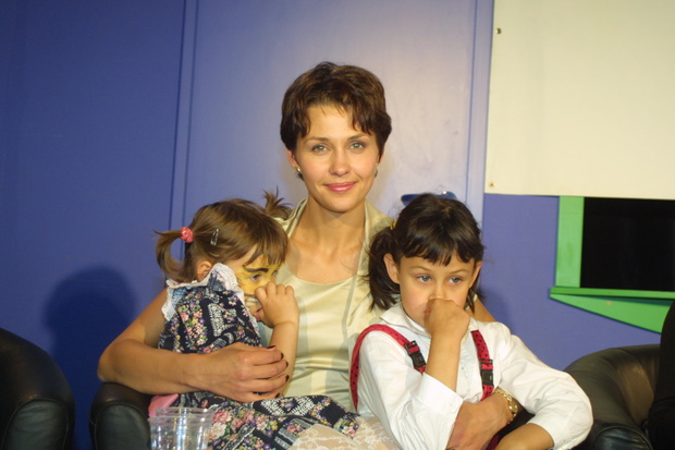 Tu bylem Domestos Centrum zabaw Kidsplay Malgorzata, Anna i Oliwia Popek